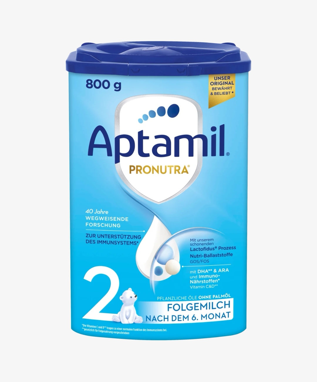 Aptamil Pronutra 2, 800g, Folgemilch nach dem 6. Monat