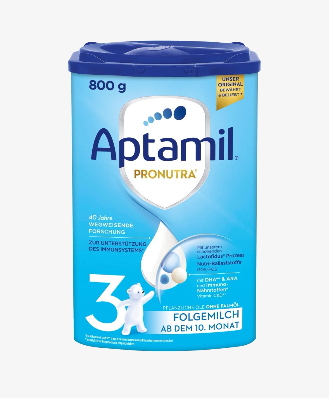 Aptamil Pronutra 3, 800g, Folgemilch ab dem 10. Monat